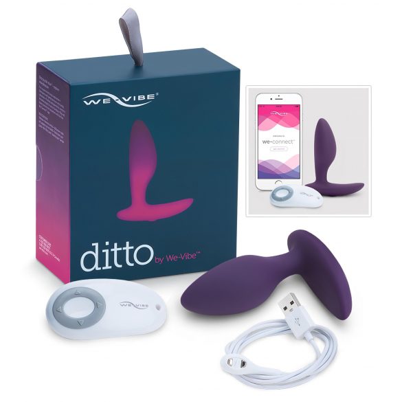 We-Vibe Ditto - vibrator anal reîncărcabil (mov)