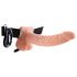 Vibrator cu ham Fetish Strap-on 9 (natural) 