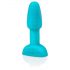 Vibrator anal cu bile rotative și rimming b-Vibe (turcoaz) 