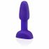 b-Vibe Rimming - vibrator anal cu bile rotative (mov)