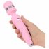 Vibrator masaj Pillow Talk Cheeky Wand - cu acumulator (roz) 