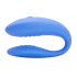 We-Vibe Match - vibrator pentru cupluri rezistent la apă, cu acumulator (albastru) 