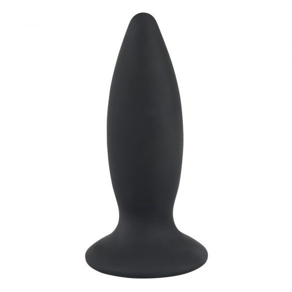 Vibrator anal Black Velvet S - începători, cu acumulator - mic (negru) 