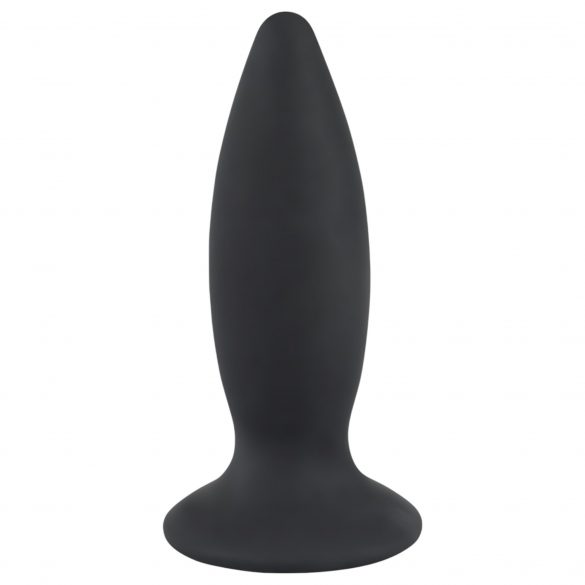 Vibrator anal Black Velvet S - începători, cu acumulator - mic (negru) 