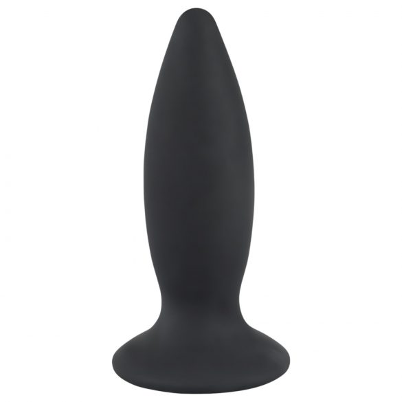 Velvet Negru S - vibrator anal reîncărcabil pentru începători - mic (negru)