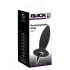 Vibrator anal Black Velvet S - începători, cu acumulator - mic (negru) 