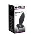 Velvet Negru S - vibrator anal pentru începători, cu acumulator - mic (negru)