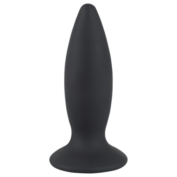 Vibrator anal Black Velvet M - cu acumulator, nivel intermediar - normal (negru) 