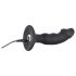 Vibrator anal cu penis și acumulator Black Velvet (negru) 