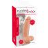 Vibrator realistic cu baterie și ventuză rotativă Torero (22cm) 