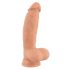 Vibrator realistic cu baterie și ventuză rotativă Torero (22cm) 