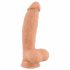 Vibrator realistic cu baterie și ventuză rotativă Torero (22cm) 