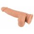 Vibrator realistic cu baterie și ventuză rotativă Torero (22cm) 