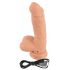 Vibrator realistic cu baterie și ventuză rotativă Torero (22cm) 