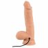 Vibrator realistic cu baterie și ventuză rotativă Torero (22cm) 