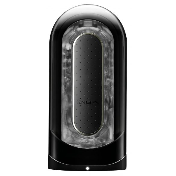 TENGA Flip Zero - masturbator cu vibrații (negru) 