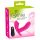 Vibrator SMILE Panty - cu baterii, radio, de prins (roz) 