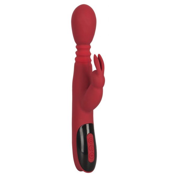 You2Toys Masajer - vibrator rotativ și încălzitor pentru punctul G, roșu 