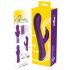 Vibrator cu cap rotativ SMILE Turbo - rechargeabil, violet 