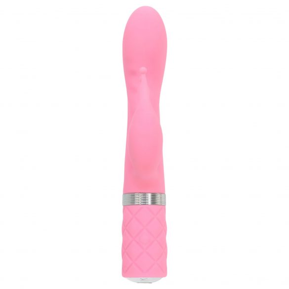 Talk Kinky - vibrator G-punct cu două motoare, reîncărcabil (roz) 