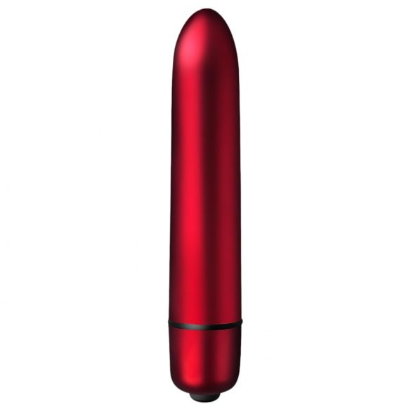 Velvet Scarlet - mini vibrator ruj (10 ritmuri) - roșu 