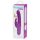 Vibrator realist subțire Happyrabbit cu acumulator și stimulator clitoridian (mov) 