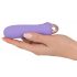 Cuties Mini Purple - vibrator cu acumulator din silicon (mov) 