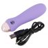 Cuties Mini Purple - vibrator cu acumulator din silicon (mov) 