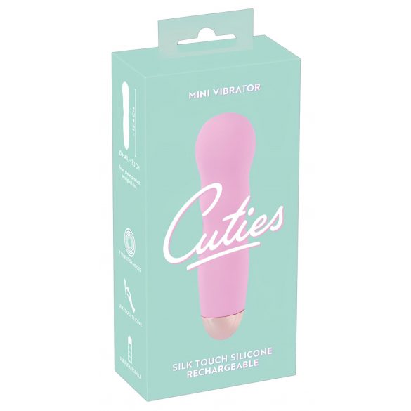 Vibrator undă cutie mini roz - cu acumulator 