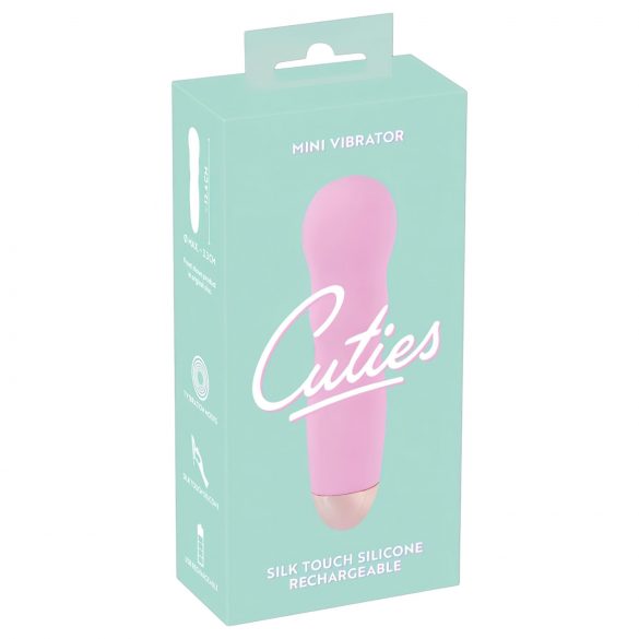 Vibrator undă cutie mini roz - cu acumulator 