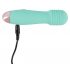 Cuties Mini Wand - vibrator masaj mini, portabil (verde) 