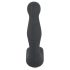 Rebel - vibrator de prostată fără fir, pentru începători, ondulat (negru)
