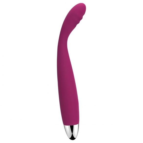 Svakom Cici - vibrator flexibil pentru punctul G, cu acumulator (violet) 