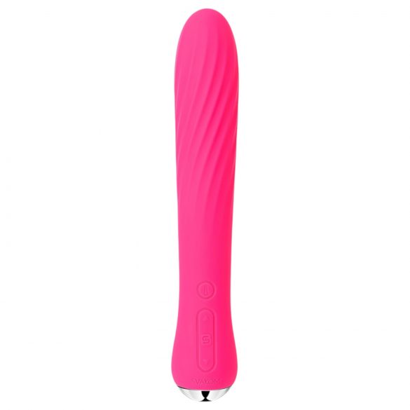 Svakom Anya - vibrator încălzitor cu acumulator (roșu) 