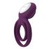 Svakom Tammy - inel vibrator pentru penis și testicule, cu acumulator (mov) 