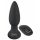 Vibrator anal Black Velvet cu baterie și radio (negru) 