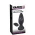 Vibrator anal Black Velvet cu baterie și radio (negru) 