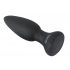 Vibrator anal Black Velvet cu baterie și radio (negru) 