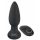 Vibrator anal Black Velvet cu puls, acumulator și radio (negru) 