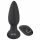 Vibrator anal Black Velvet cu puls, acumulator și radio (negru) 