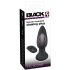 Vibrator anal Black Velvet cu puls, acumulator și radio (negru) 