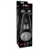 PDX Ultimate Milker - masturbator cu vagin pentru muls penis, cu acumulator (negru)