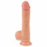 Dancer Latin Realistixxx - vibrator rotativ realist cu acumulator (natural) 