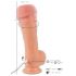 Dancer Latin Realistixxx - vibrator rotativ realist cu acumulator (natural) 