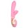 G-Vibe GRabbit - vibrator cu acumulator pentru punctul G, cu 3 motoare (roz) 