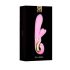 G-Vibe GRabbit - vibrator cu acumulator pentru punctul G, cu 3 motoare (roz) 