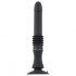 You2Toys Fucking Machine - vibrator cu ventuză și acumulator (negru) 