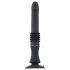 You2Toys Fucking Machine - vibrator cu ventuză și acumulator (negru) 