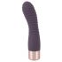 You2Toys Elegant Flexy - vibrator cu pliușuri pentru punctul G, recargabil (mov închis) 