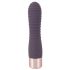 You2Toys Elegant Flexy - vibrator cu pliușuri pentru punctul G, recargabil (mov închis) 